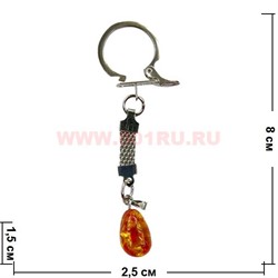 Брелок из муранского стекла 10 шт/связка - фото 74505