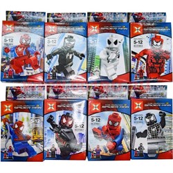 Конструктор Spider-Man 6 моделей 12 шт/уп - фото 74534