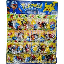 Игрушка Покемон 2 шт/уп, цена за набор из 24 упаковок - фото 74818