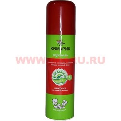 Аэрозоль Комарик от комаров, мокрецов, москитов, блох 150 мл - фото 74893