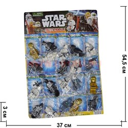 Набор игрушек Star Wars с подсветкой (Звездные Войны) цена за 20 шт - фото 76245