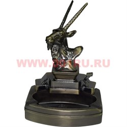 Пепельница с зажигалкой «Горный баран голова» - фото 76322