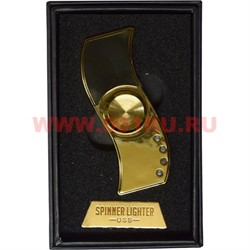 Зажигалка-спиннер USB Spinner Lighter с подсветкой - фото 76670