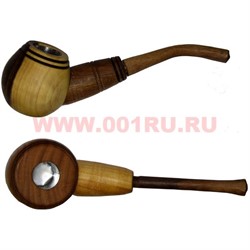 Трубка деревянная курительная (3-4 модели) - фото 76704