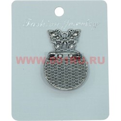 Булавка-сглаз «бабочка» (HR-1067) цена за 12 шт - фото 76920