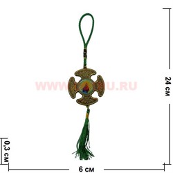 Амулет христианский "Новгородский крест" цена за 24 штуки - фото 78922