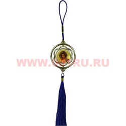 Амулет христианский "Лики святых" 2 рисунка (вращается) цена за 12 штук - фото 78933