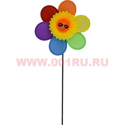 Крутяшка ветряная "ромашка" 62 см - фото 80088