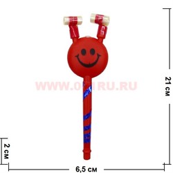 Язычок-дудка двойной 50 шт/упаковка - фото 80200