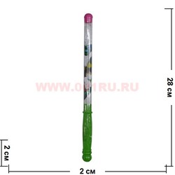 Палочки светящиеся 28 см рисунки миксом (1200 шт/кор) - фото 80327