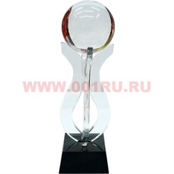 Приз стеклянный 26,5см - фото 80468