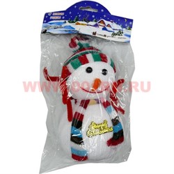 Снеговик большой новогодний, цена за 6 штук - фото 80841