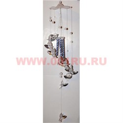 Музыка ветра "Ангелочки-музыканты" серебрянные - фото 81290