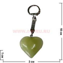 Брелок "Сердце",оникс - фото 81566