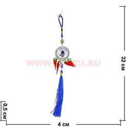 Амулет для машины от сглаза (78) с перцами 12 шт/упаковка - фото 81984