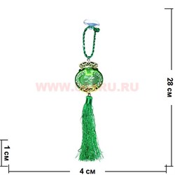 Амулет для машины мусульманский (M-159) зеленый цена за упаковку из 12шт - фото 82103