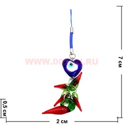 Подвеска от сглаза (103) с перцами 100 шт/упаковка - фото 82137
