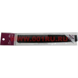 Расческа "Royal Rose" узкая цвет черный - фото 82286