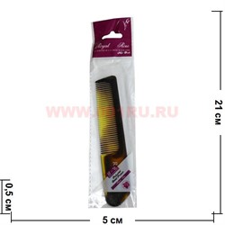 Расческа "Royal Rose" арт.3050-1 цвет коричневый - фото 82573