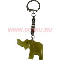 Брелок из оникса "Слоник" - фото 82598
