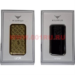 Зажигалка USB спиральная Kurui «узоры, рисунки» в белой коробочке - фото 82912