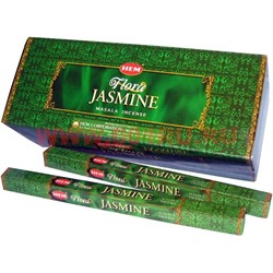 Благовония HEM sq Flora Jasmine Masala 25 шт\уп - фото 83224