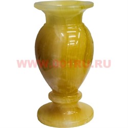 Ваза из медового оникса 4х8 дюйма 19,5х10 см - фото 83463