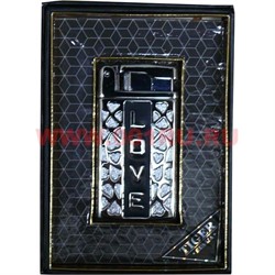 Зажигалка газовая "Love" - фото 83571