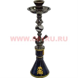 Кальян средний на 1 трубку (F1134) 46 см "черепа" 12 шт/кор, цвета в ассортименте - фото 83598