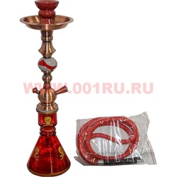 Кальян средний на 1 трубку (F1134) 46 см "черепа" 12 шт/кор, цвета в ассортименте - фото 83599