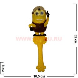 Игрушка светящаяся «миньон» вращающаяся со звуком - фото 83682