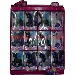 Игрушка «единорог» 13 см пластик мягкий 12 шт/уп - фото 83800