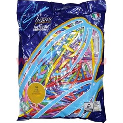 Шарики надувные 100 шт (D4/80) ШДМ (шарик для фигурок) 55801 (5х140см) - фото 84230