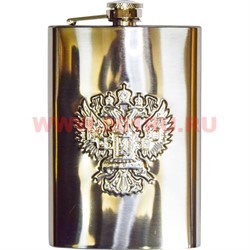 Набор походный Фляга 9 oz, ложка, вилка, зажигалка, зажим для денег, стаканчики - фото 84331