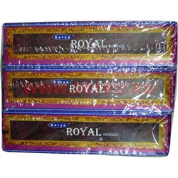 Благовония Satya Royal (12упХ30 гр), цена за 12 упаковок - фото 84582