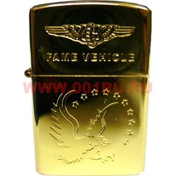 Зажигалка бензиновая Jantai «Орел USA» 12 шт\бл - фото 84791