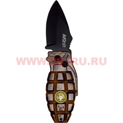 Зажигалка газовая «Нож лимонка» турбо - фото 84819