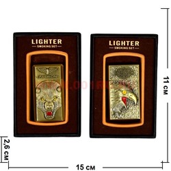 Зажигалка газовая Lighter «медведь орел и др.животные» - фото 84901