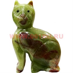 Кот из оникса 13 см (5 дюймов) - фото 84922