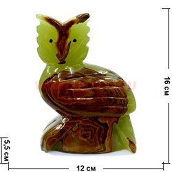 Сова из оникса 16 см (6 дюймов) - фото 84966