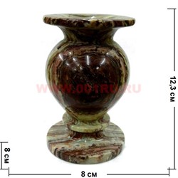 Ваза из оникса 10 см (3х5) - фото 84975