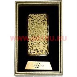 Зажигалка USB спиральная Jiekai с узорами - фото 84992
