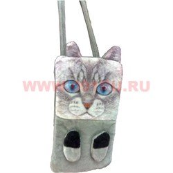 Сумочка детская «Котик» с ушками и лапками - фото 85343