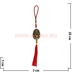 Подвеска Фэн Шуй "Хотей" цена за 10 шт - фото 85494