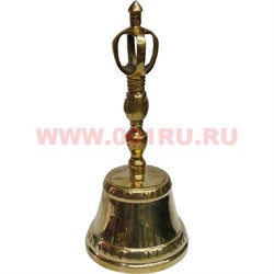 Колокол из латуни 19 см - фото 85610