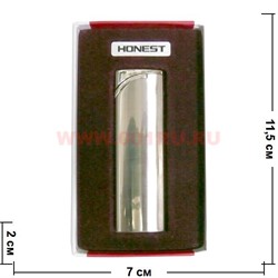 Зажигалка газовая Honest в коробочке в ассортименте - фото 85702