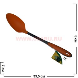 Ложка кухонная большая (металл, пластмасса) - фото 86185