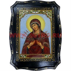 Икона "Семистрельная" с Пресвятой Богородицей - фото 86932