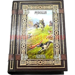 Шкатулка деревянная "Русская охота" в ассортименте - фото 86968