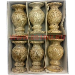 Подсвечники из яшмы 7,5 см (1,5х3 дюйма) 6 шт/уп - фото 88474